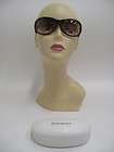 Yves Saint Laurent Brown Plastic Frame Sunglasses W/Case