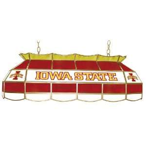   State University Stained Glass 40 Inch Tiffany Lamp 