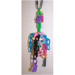  TDP S11 Little Ball of Chain 6in x 2in Small Bird Toy: Pet 