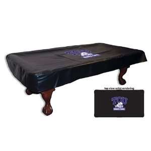  TCU Horned Frogs Logo Billiard Table Cover: Sports 