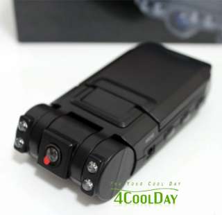   Vision Dual Camera Car DVR X1000 2.0inch LCD Vehicle BlackBox  