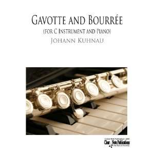  Gavotte and Bourree (Flute & Piano) Johann Kuhnau Books