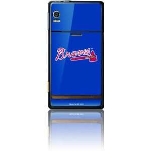  Skinit Protective Skin for DROID   MLB ATL Braves: Cell 