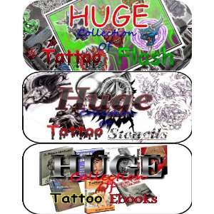 Tattoo Flash Mega Collection 100,000 Designs on DVD