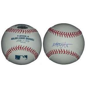  Mat Latos Signed MLB Baseball San Diego Padres: Sports 