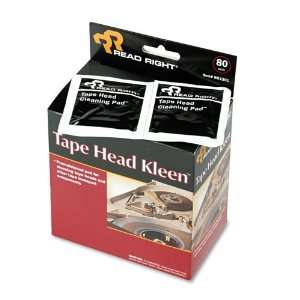  Read Right® Tape Head Kleen Pad, Individually Sealed Pads 