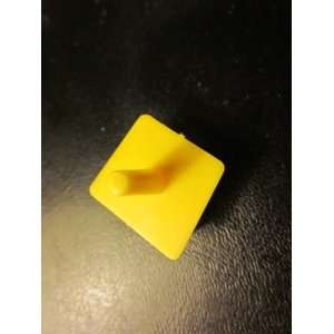   Game of PERFECTION Yellow Game Piece Trapezoid Shape 