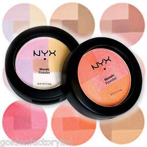 NYX MOSAIC POWDER BLUSH   PICK YOUR 5 COLORS 800897124601  