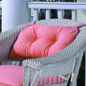   Chair Back Cushion Fabric: Canvas Birds Eye: Patio, Lawn & Garden