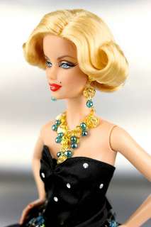 J264 BN Gold Blue Designer Jewelry Set Barbie FR  