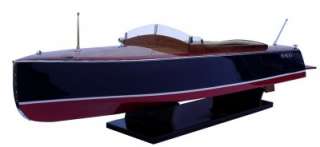CHRIS CRAFT MARINA RUNABOUT BOAT MODEL WOOD NEW SCALE  