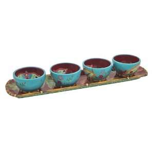 Zrike TRACY PORTER¨ MARISOL S/4 Dipping bowls w/tray 17  