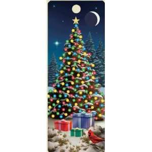  3D Motion Lenticular Bookmark: Presents Under the Tree (2 