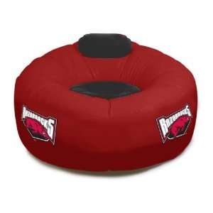  Arkansas Razorbacks Vinyl Inflatable Chair: Sports 