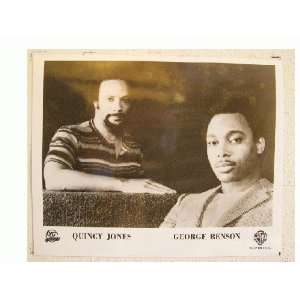   Benson Quincy Jones Press Kit and Photo Breezin 