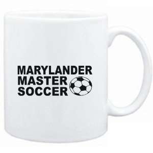   Mug White  Marylander SOCCER MASTER  Usa States