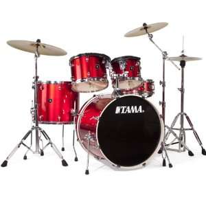  Royalstar 5 Piece Shell Set in Metallic Red: Musical 