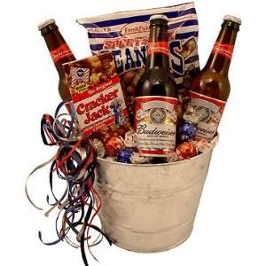  American Brew Gift Bucket Grocery & Gourmet Food