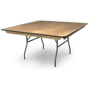  McCourt Manufacturing Square Plywood Folding Table