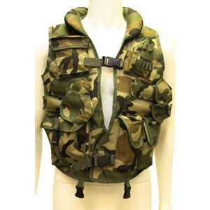  Airsoft Tactical Vest w/ Soft Collar CAMO Sports 
