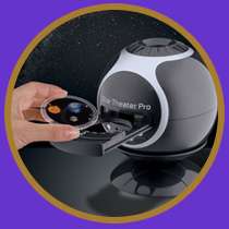 Futuristic sphere design Optical quality lens system Adjustable focus 