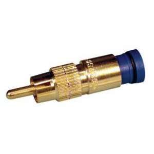  Thomas & Betts SNS1P6RMBL SnapNSeal RCA for RG6, Blue 