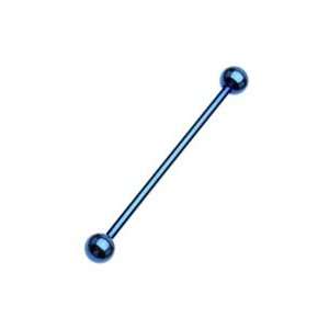  Titanium Industrial Barbell   T70 38 B: Jewelry