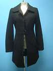 Urban Behavior Black Wool Fitted Women Coat Jacket SZ S