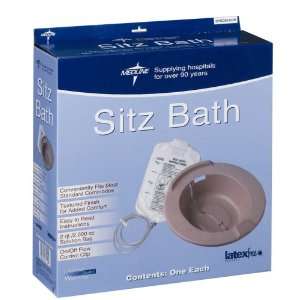  10 Sitz Bath Kits, Gold Bowl with Solution Bag Health 