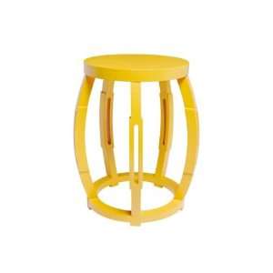    Bungalow 5 Taboret Yellow Stool/Side Table 
