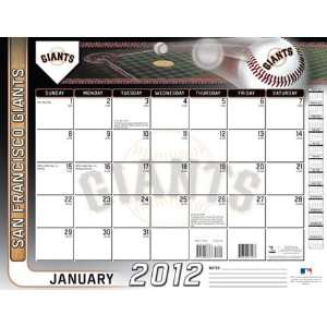  San Francisco Giants 2012 Desk Calendar