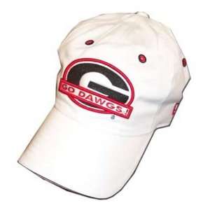  New Era Georgia Bulldogs White Buca Hat: Sports & Outdoors