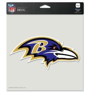  Baltimore Ravens 8x8 Die Cut Full Color Decal Made in the 