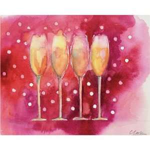   Gourmet Size 12 x 15, Bubbly Fun by Michael Clark: Kitchen & Dining