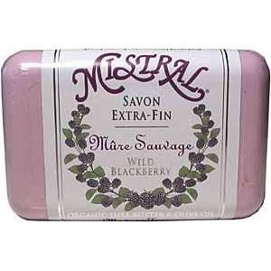  Mistral Wild Blackberry Shea Butter Soap: Beauty