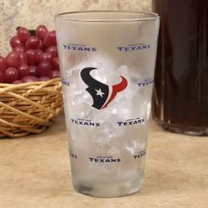   : NFL Houston Texans 16oz. Color Change Pint Glass: Sports & Outdoors