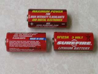 NEW SUREFIRE CR123A 123 SF123A BATTERY CR123 LITHIUM  