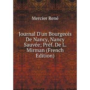   PrÃ©f. De L. Mirman (French Edition): Mercier RenÃ©: Books