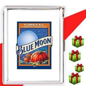  Blue Moon Cigarette Case Lighter 