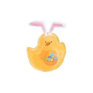  30 Chick with Bunny Ears   Mylar Balloon Foil Health 