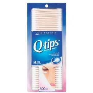  Q Tips Cotton Swabs 500 ct. (Pack of 6) Health & Personal 