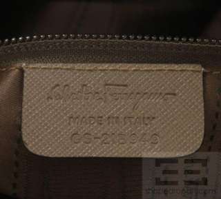 Salvatore Ferragamo Beige Leather Briana Tote Bag  