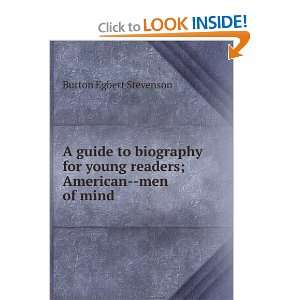  A guide to biography for young readers; American  men of 