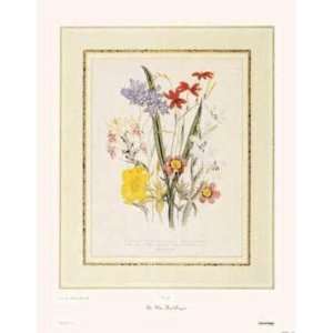  Mrs Wirts Floral Bouquets Poster Print: Home & Kitchen