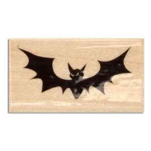  Inkadinkado Wood Mounted Rubber Stamp Bat By The Each 