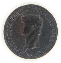 Nero Claudis Drusus Roman Sestertius Coin Replica  