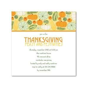  Thanksgiving Party Invitations   Gourd Gathering By 