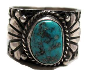 Sunshine Reeves Morenci Turquoise Ring – Excellent  