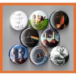  Pink Floyd Set of 8   1 Inch Buttons 