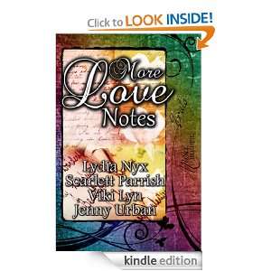 More Love Notes: Jenny Urban, Scarlett Parrish, Lydia Nyx, Viki Lyn 